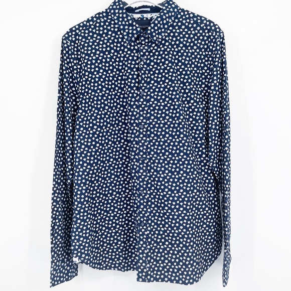 Denim & Flower Other - DENIM & FLOWER Floral Button Down Dress Shirt